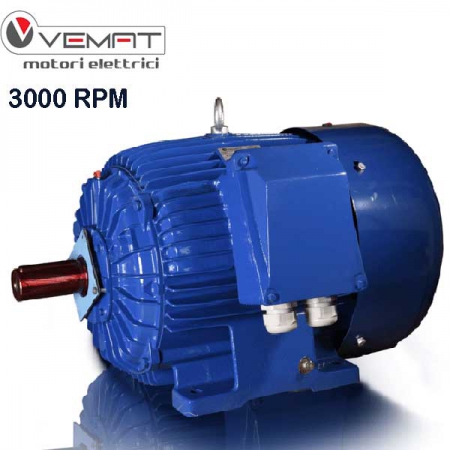 الکتروموتور سه فاز vemat 3000 rpm